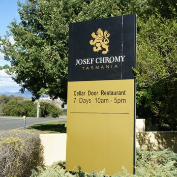 Josef Chromy Wines - Entrance sign - Wineries Near Me - Relbia, TAS