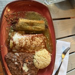 La Bamba Mexican Bar & Grill - Enchiladas and tamale