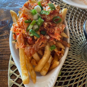 Mokja - kimchi fries - Korean Near Me - Astoria, New York Mokja - kimchi fries - Korean Near Me - Astoria, New York