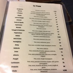 Pizzeria da Alice - Menu