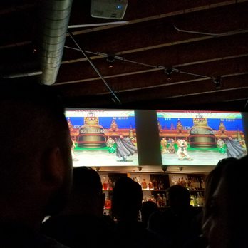 EightyTwo - Street Fighter above bar - Bars Near Me - Los Angeles, California