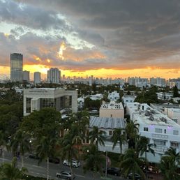 View from roof top.