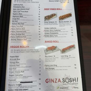 Ginza Sushi - Menu Page 5 10/2025 - Sushi Bars Near Me - San Jose, California Ginza Sushi - Menu Page 5 10/2025 - Sushi Bars Near Me - San Jose, California