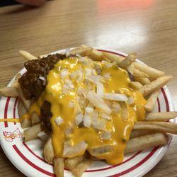 National Coney Island - Hall & Hayes - Chili Cheese Fries with onion...