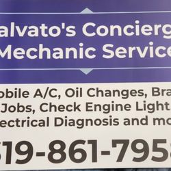 Salvatos Concierge Mechanic Service