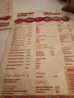 Menu photo 1 Cenaduria Elvira Oakland, CA Menu photo 1 Cenaduria Elvira Oakland, CA