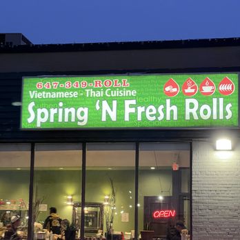 Spring 'N Fresh Rolls - Outside. - Vietnamese Near Me - Toronto, Ontario