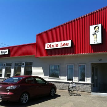 Dixie Lee - a red car parked in front of a restaurant - French Near Me - Paspebiac, Quebec Dixie Lee - a red car parked in front of a restaurant - French Near Me - Paspebiac, Quebec