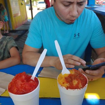 Fire and Ice Snow Cones - Magonada and don carlos - Ice Cream & Frozen Yogurt Near Me - Bryan, Texas