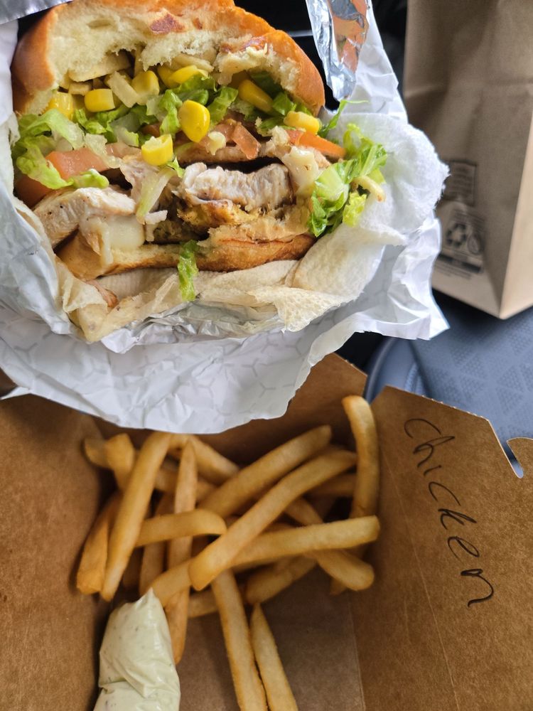 Food from Brothers Burgers