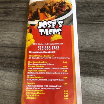 Jose's Tacos - Tacos Near Me - Detroit, Michigan Jose's Tacos - Tacos Near Me - Detroit, Michigan