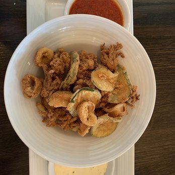 The Caldwells - Calamari and zucchini - American Near Me - Bolton, New York The Caldwells - Calamari and zucchini - American Near Me - Bolton, New York