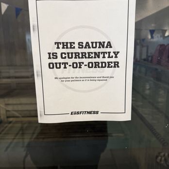 EōS Fitness - Sauna out of order - Gyms Near Me - Gilbert, Arizona EōS Fitness - Sauna out of order - Gyms Near Me - Gilbert, Arizona