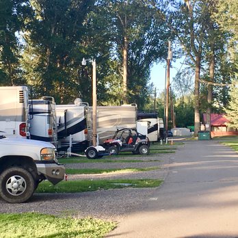Spruce Park On the River RV Park - Some sites quite close together. - RV Parks Near Me - Kalispell, Montana Spruce Park On the River RV Park - Some sites quite close together. - RV Parks Near Me - Kalispell, Montana