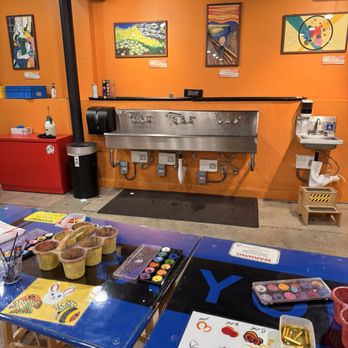 Lucky Art Crayonology - Body painting station - Kids Activities Near Me - Montclair, California