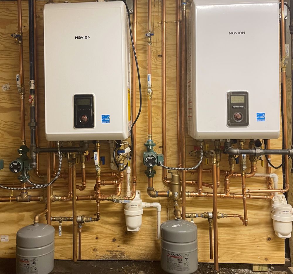 Slide of M&A Plumbing and Heating