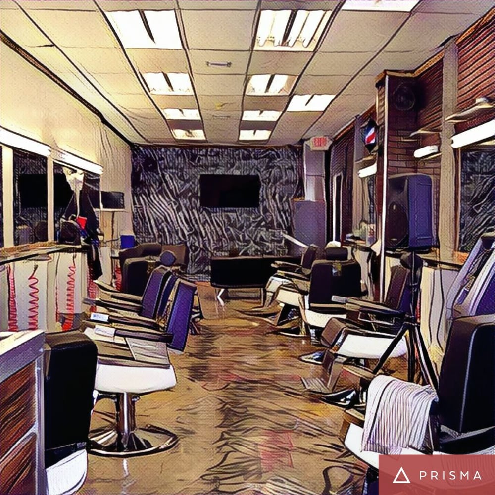 Barbershop Jolly Logo