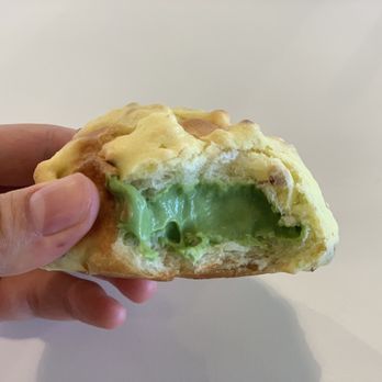 Hattendo - Melon matcha bun - Desserts Near Me - Toronto, Ontario