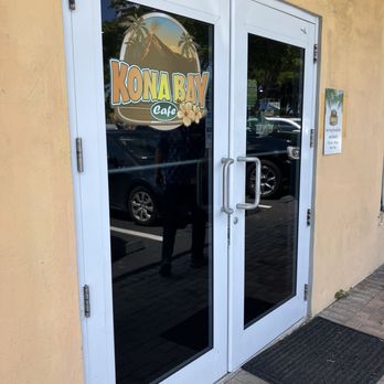 Kona Bay Cafe - Entrance - Cafes Near Me - Lantana, Florida