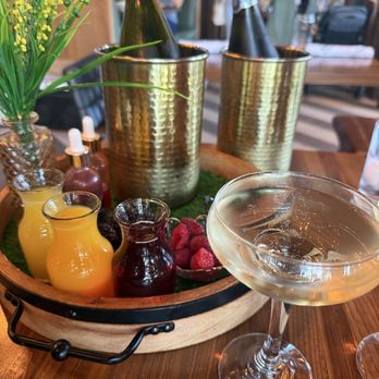 Rustic Root - Mimosa Platter for the win - New American Near Me - Solana Beach, California