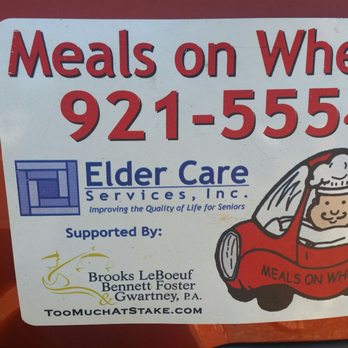 Meals On Wheels & Congregate Meals - Stick this on your car! - Tallahassee, Florida Meals On Wheels & Congregate Meals - Stick this on your car! - Tallahassee, Florida