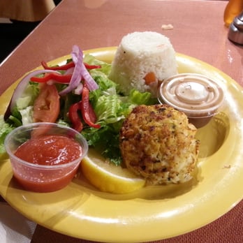 Lilit Cafe - Single crab cake platter... - Coffee & Tea Near Me - Bethesda, Maryland Lilit Cafe - Single crab cake platter... - Coffee & Tea Near Me - Bethesda, Maryland