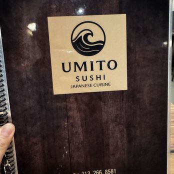 Umito - Menu - Sushi Bars Near Me - Los Angeles, California