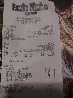 Rancho Mendoza Super Mercado by null