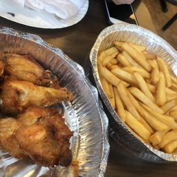Buffalo wings and Fries Buffalo wings and Fries