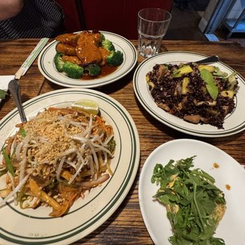 Luanne's Wild Ginger Franklin - N12. Pad Thai Noodles Scallion Pancakes (B) M17. General Tso's Soy Protein L11. Pineapple Fried Rice - Pan Asian Near Me - Brooklyn, New York