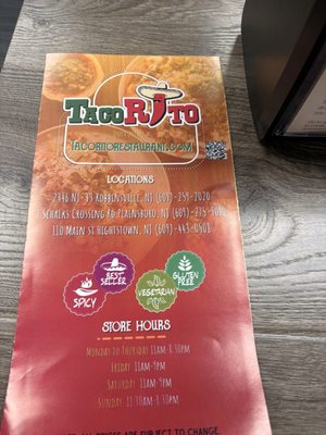 Menu photo 6 TacoRito Hightstown, NJ Menu photo 6 TacoRito Hightstown, NJ