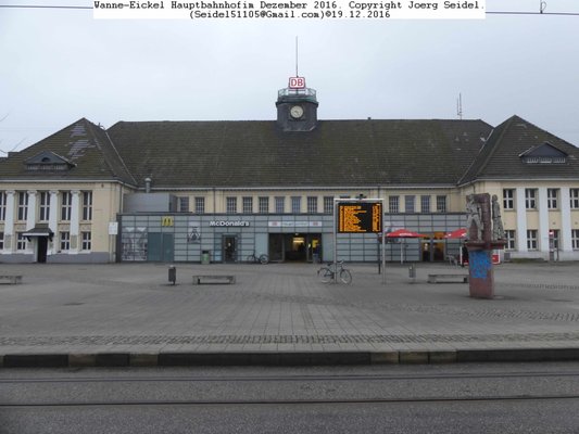 Wanne Eickel Hauptbahnhof 17 Fotos Bahnhof Heinz Ruhmann
