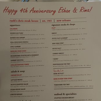 Ruth's Chris Steak House - Steakhouses Near Me - Pasadena, California