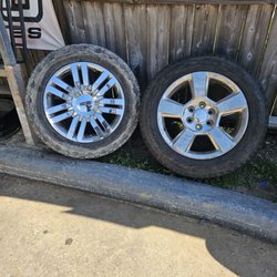 Fairbanks Tire Shop - We have 20 inches rims. For chevy silverado