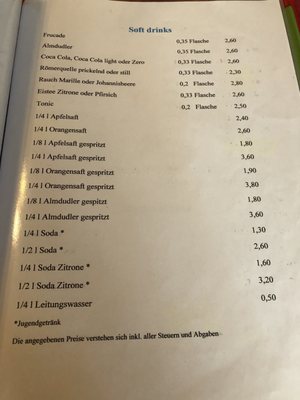 Menu photo 3 Valenta's Stammbeisl Vienna, 9 Menu photo 3 Valenta's Stammbeisl Vienna, 9
