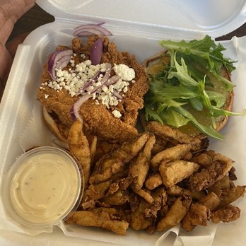Sidechick - Georgia Chick + Fried Green TomatoeS - Sandwiches Near Me - Decatur, Georgia