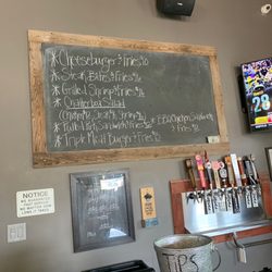 Chatterbox Brews - Today's menu.