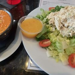 AJs Sports Grille and Smokehouse - Chicken Salad plate