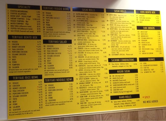 Menu photo 6 Hasu Teriyaki & Sushi Folsom, CA Menu photo 6 Hasu Teriyaki & Sushi Folsom, CA