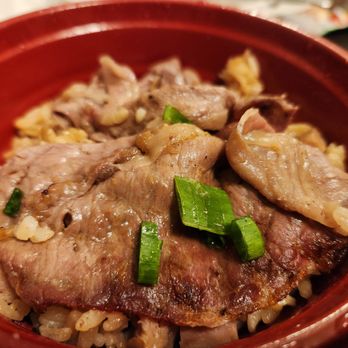 Yakiniku Sizzle - A5 Wagyu Ribeye with SPAM Garlic Rice Bowl - Japanese Near Me - Honolulu, Hawaii