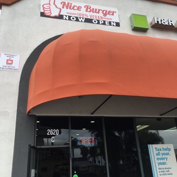 Nice Burger - Front of restaurant - Vegan Near Me - Long Beach, California