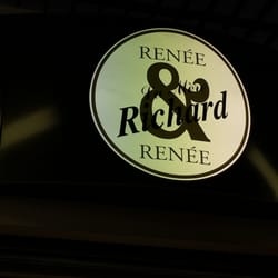 La Mère Richard - Sign (it took me more than a glance to realise this was where I was looking for, and this wasn't a place called Renee and Renee)