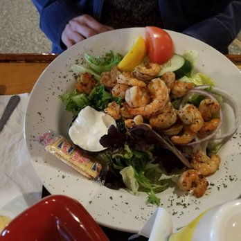 Marshside Grill - Georgia Shrimp Salad! - Seafood Near Me - Brunswick, Georgia