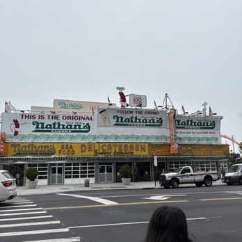 Nathan's Famous - Exterior - Hot Dogs Near Me - Brooklyn, New York