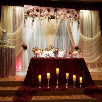 Designs by Yara - Yara's creation for the head table-just beautiful - Event Planning & Services Near Me Designs by Yara - Yara's creation for the head table-just beautiful - Event Planning & Services Near Me