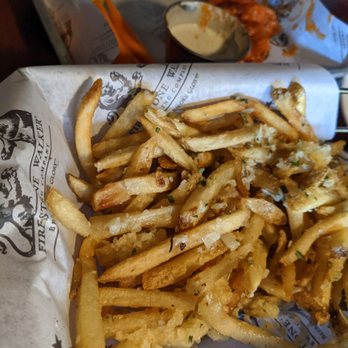 Firestone Walker - Paso Robles - Garlic Parm fries - lots of garlic which was great for us but just a heads up! - Breweries Near Me - Paso Robles, California Firestone Walker - Paso Robles - Garlic Parm fries - lots of garlic which was great for us but just a heads up! - Breweries Near Me - Paso Robles, California
