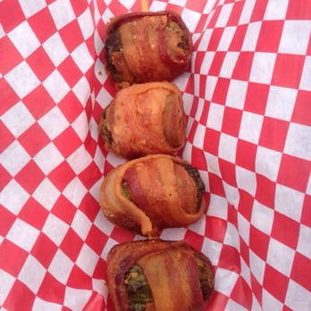 Del Mar Fairgrounds - Bacon wrapped pickles - Stadiums & Arenas Near Me - Del Mar, California