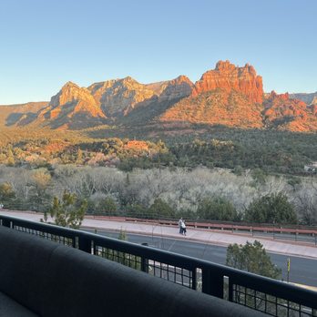 Broome & Orchard - View from patio - Burgers Near Me - Sedona, Arizona