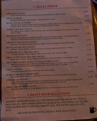 Menu photo 5 Rosy Tomorrows Restaurant Danbury, CT Menu photo 5 Rosy Tomorrows Restaurant Danbury, CT