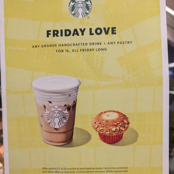 Safeway - Good deal on next two Fridays (8/30/24 and 9/6/24) Starbucks inside Safeway! - Grocery Near Me - Sacramento, California Safeway - Good deal on next two Fridays (8/30/24 and 9/6/24) Starbucks inside Safeway! - Grocery Near Me - Sacramento, California